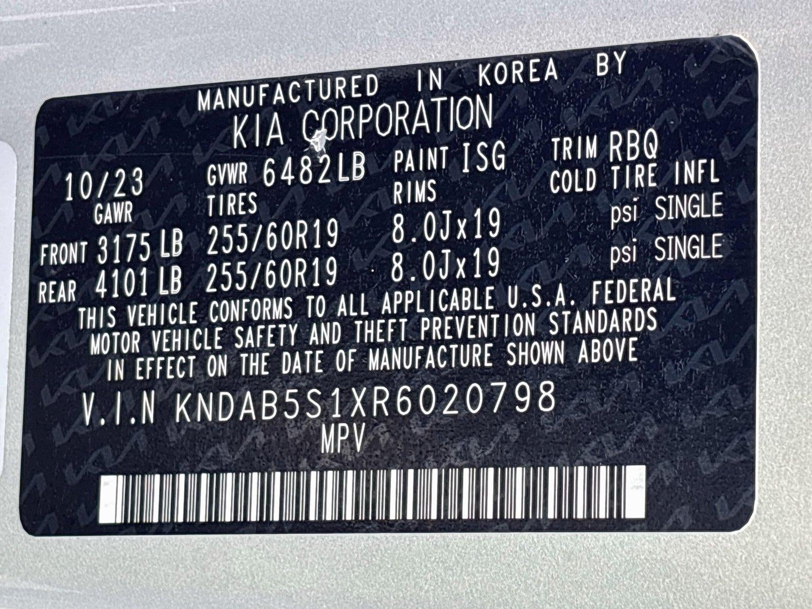 2024 Kia Ev9 Light Long Range