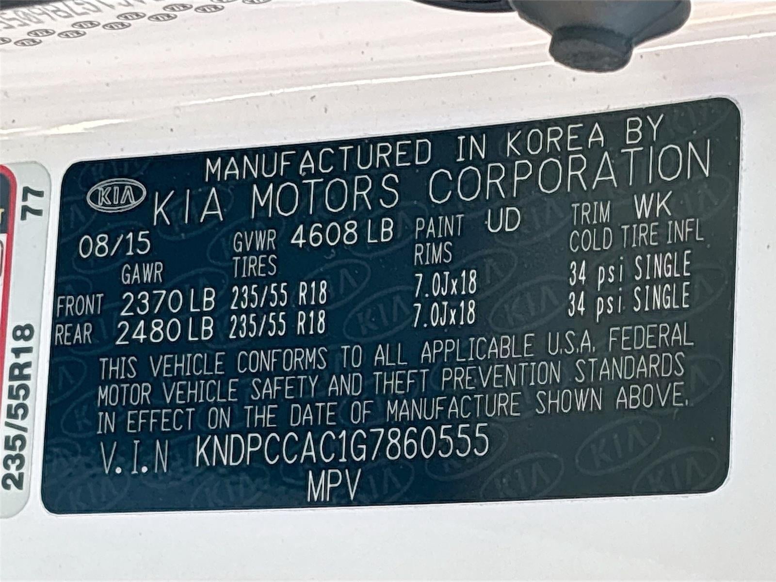 2016 Kia Sportage EX