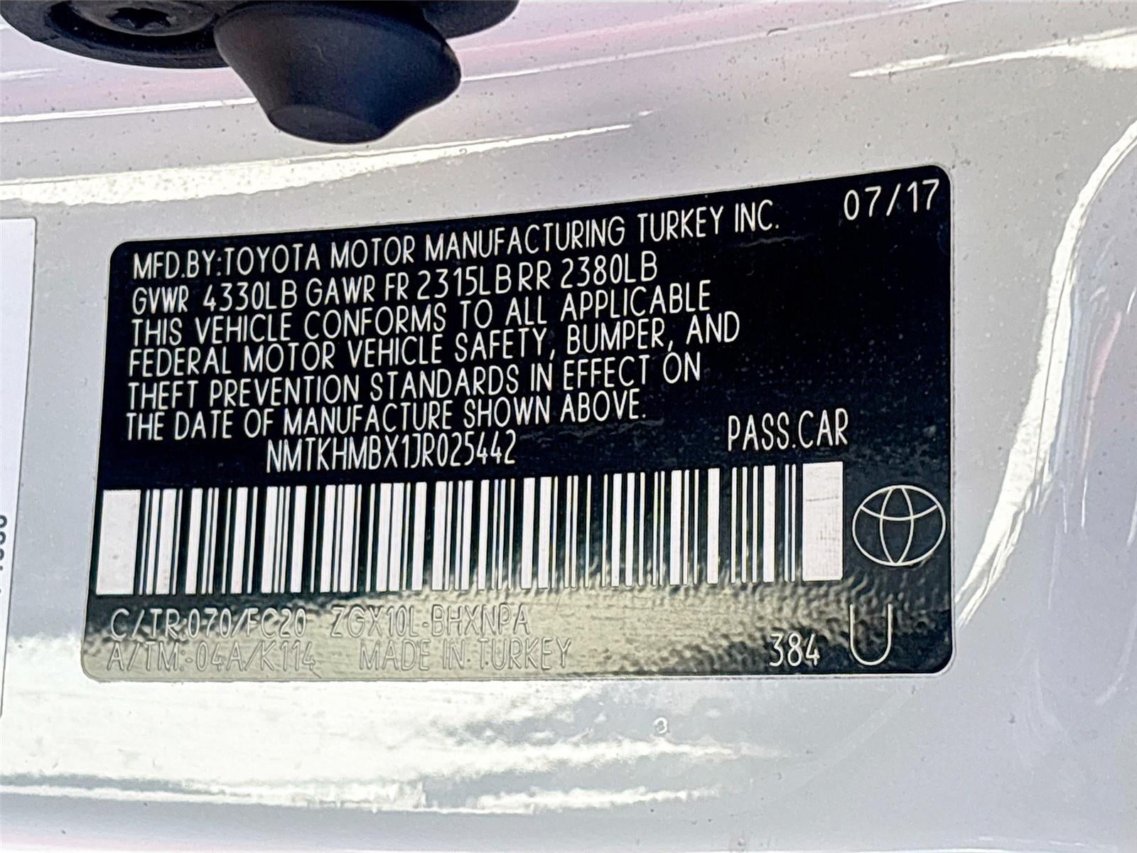 2018 Toyota C-HR XLE