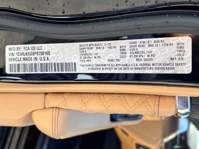 2023 Jeep Grand Cherokee L Summit Reserve