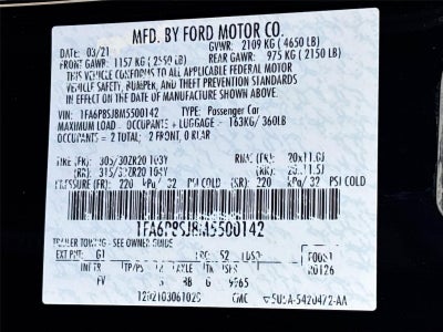 2021 Ford Mustang Shelby GT500