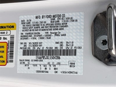 2020 Ford Mustang Shelby GT500