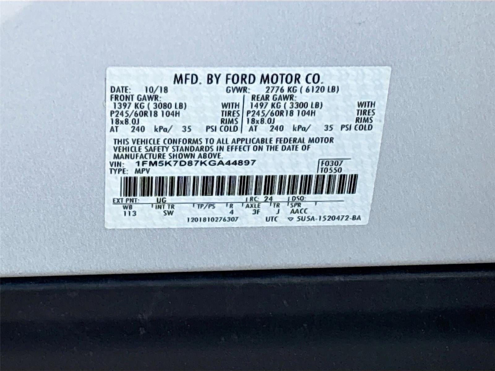 2019 Ford Explorer XLT