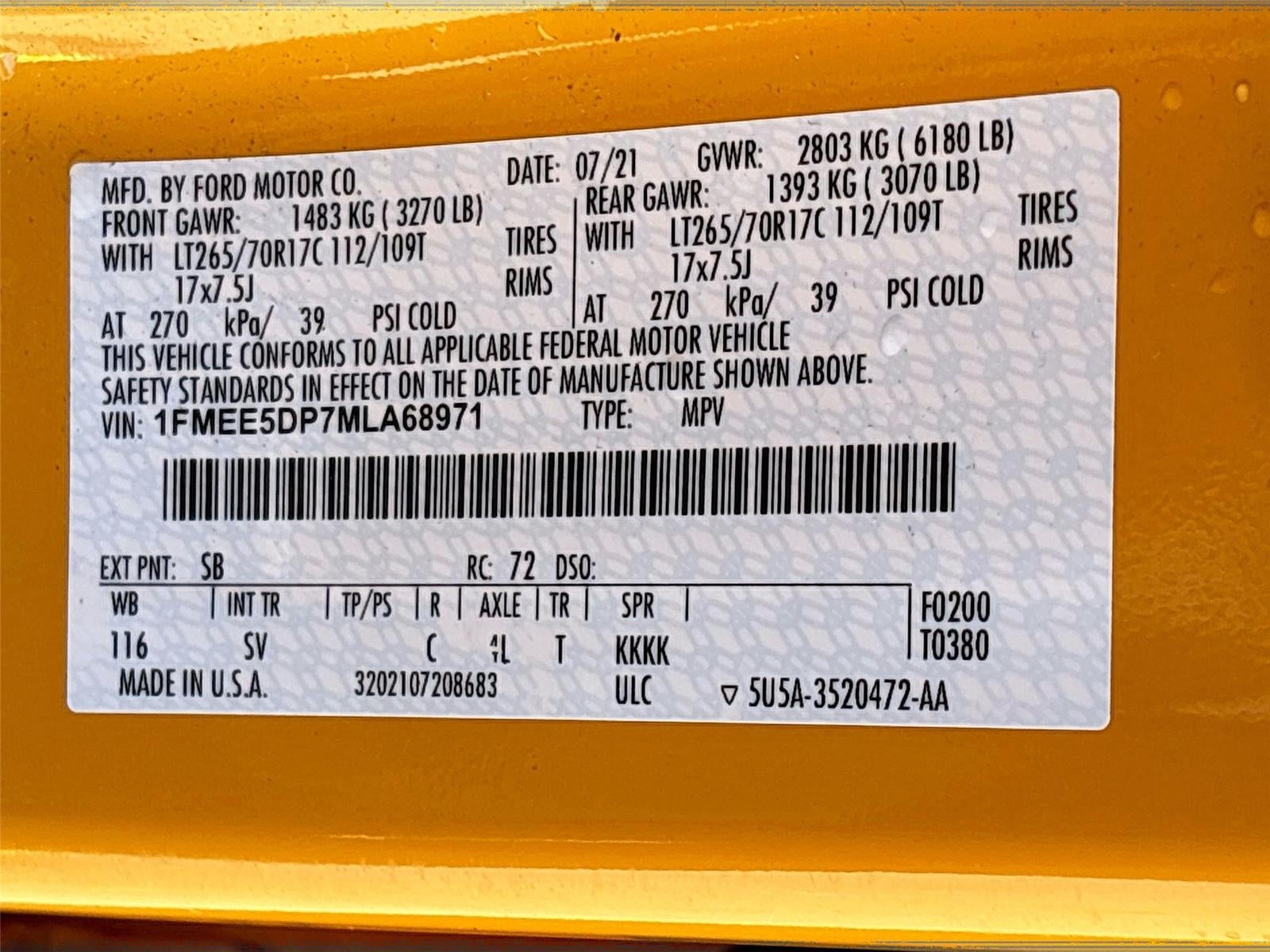 2021 Ford Bronco Black Diamond