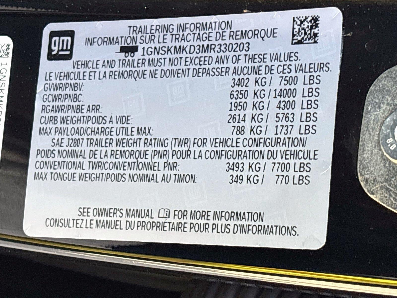 2021 Chevrolet Tahoe LS