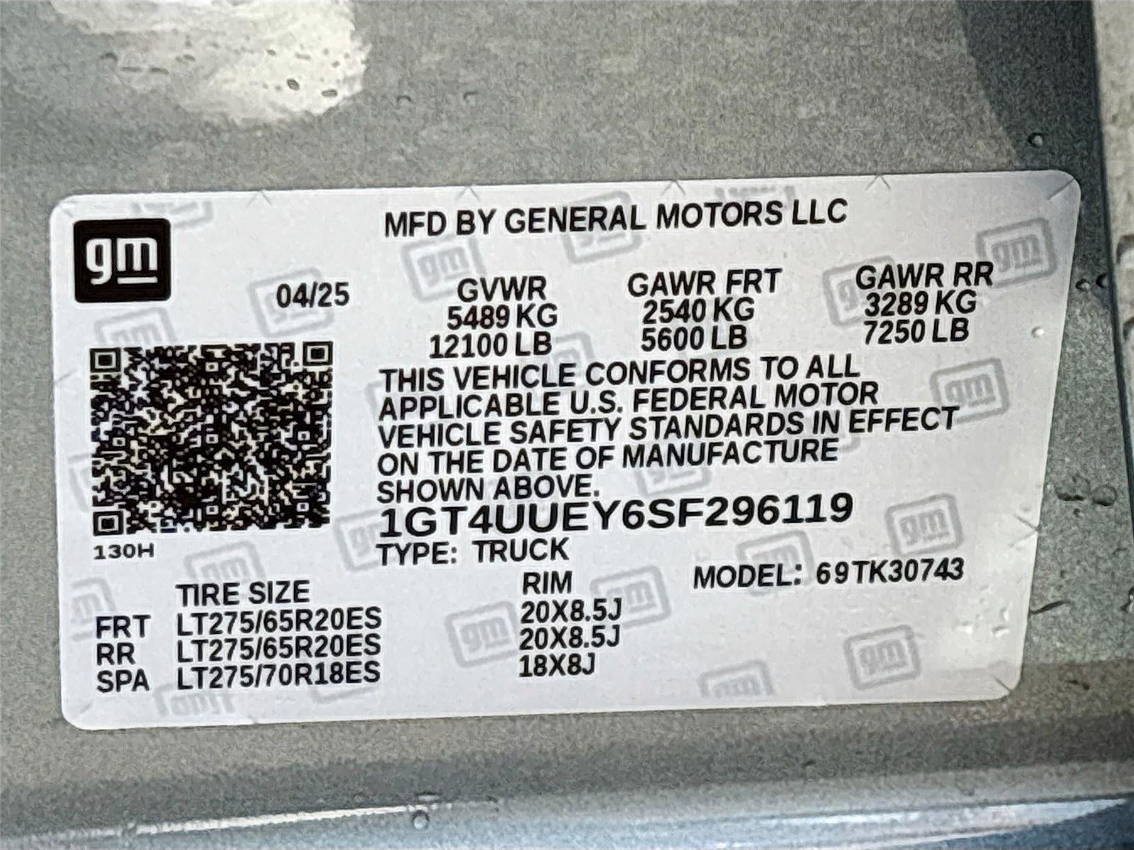 2025 GMC Sierra 3500HD SLT