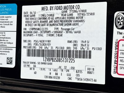 2011 Ford Mustang GT500