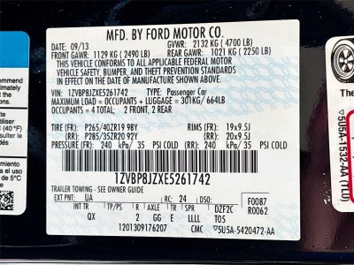 2014 Ford Shelby GT500 Base