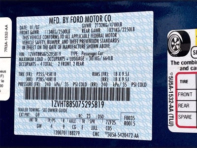 2007 Ford Mustang Shelby GT500