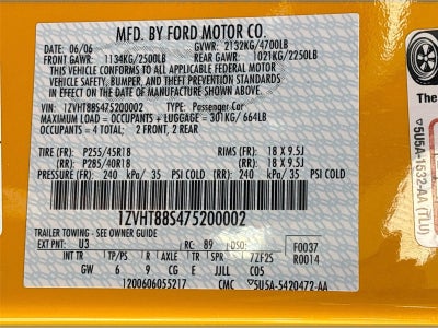 2007 Ford Mustang Shelby