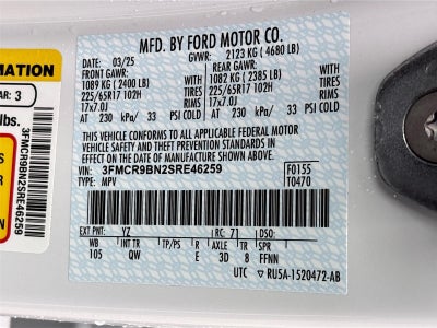 2025 Ford Bronco Sport Big Bend