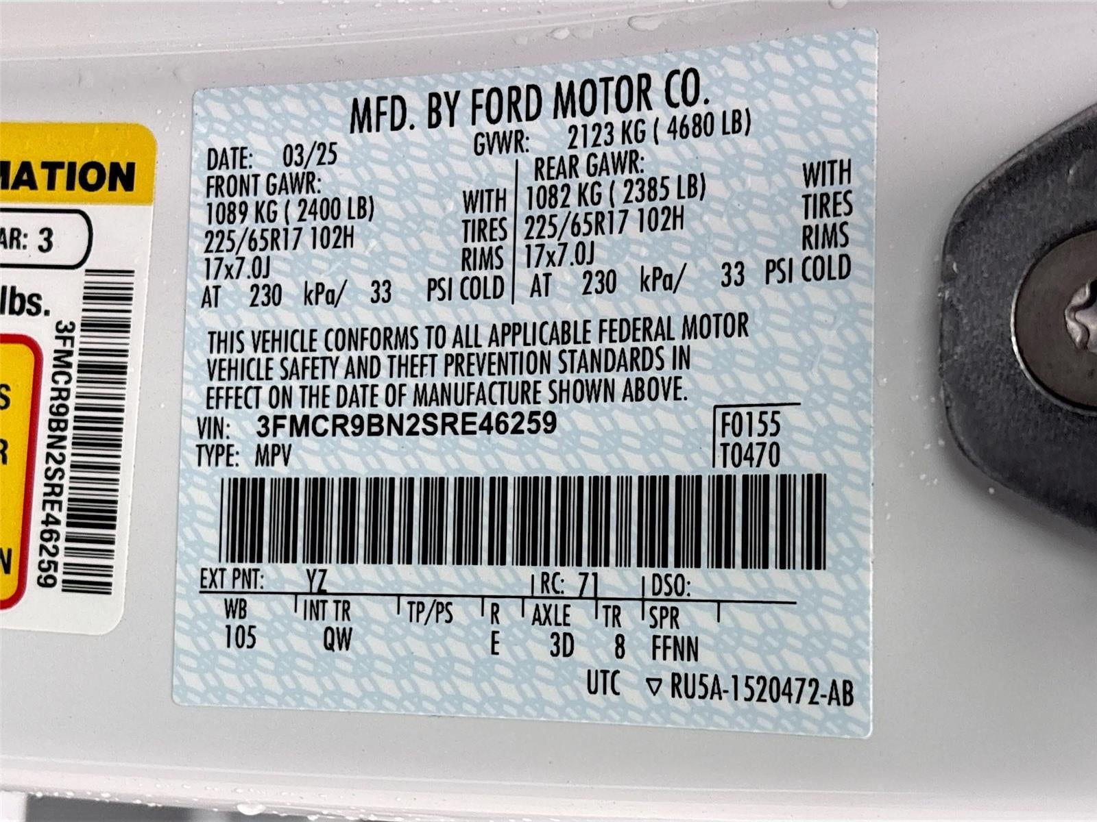 2025 Ford Bronco Sport Big Bend