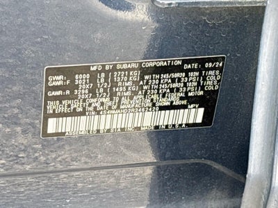 2024 Subaru Ascent Onyx Edition