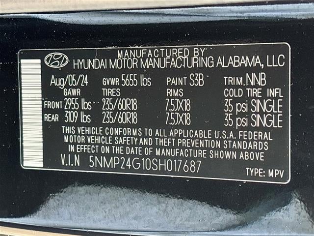 2025 Hyundai SANTA FE HYBRID SEL