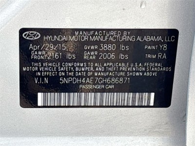 2016 Hyundai ELANTRA SE
