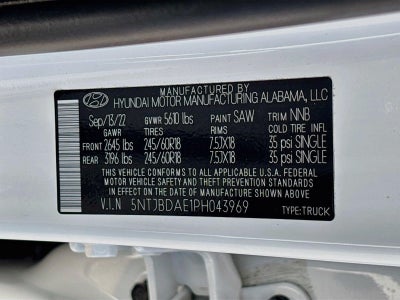 2023 Hyundai SANTA CRUZ SEL