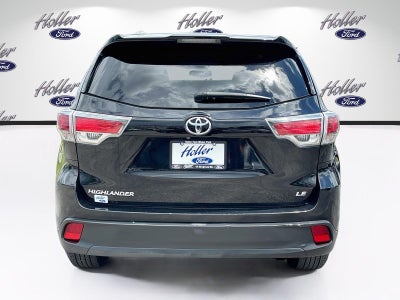 2015 Toyota Highlander LE
