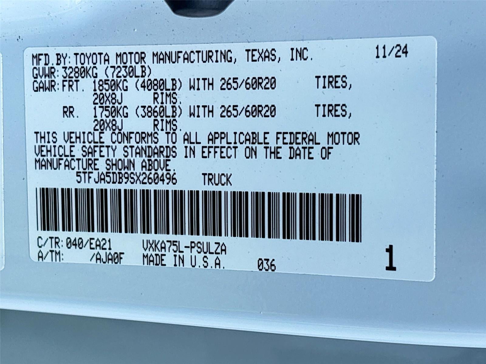 2025 Toyota Tundra Limited