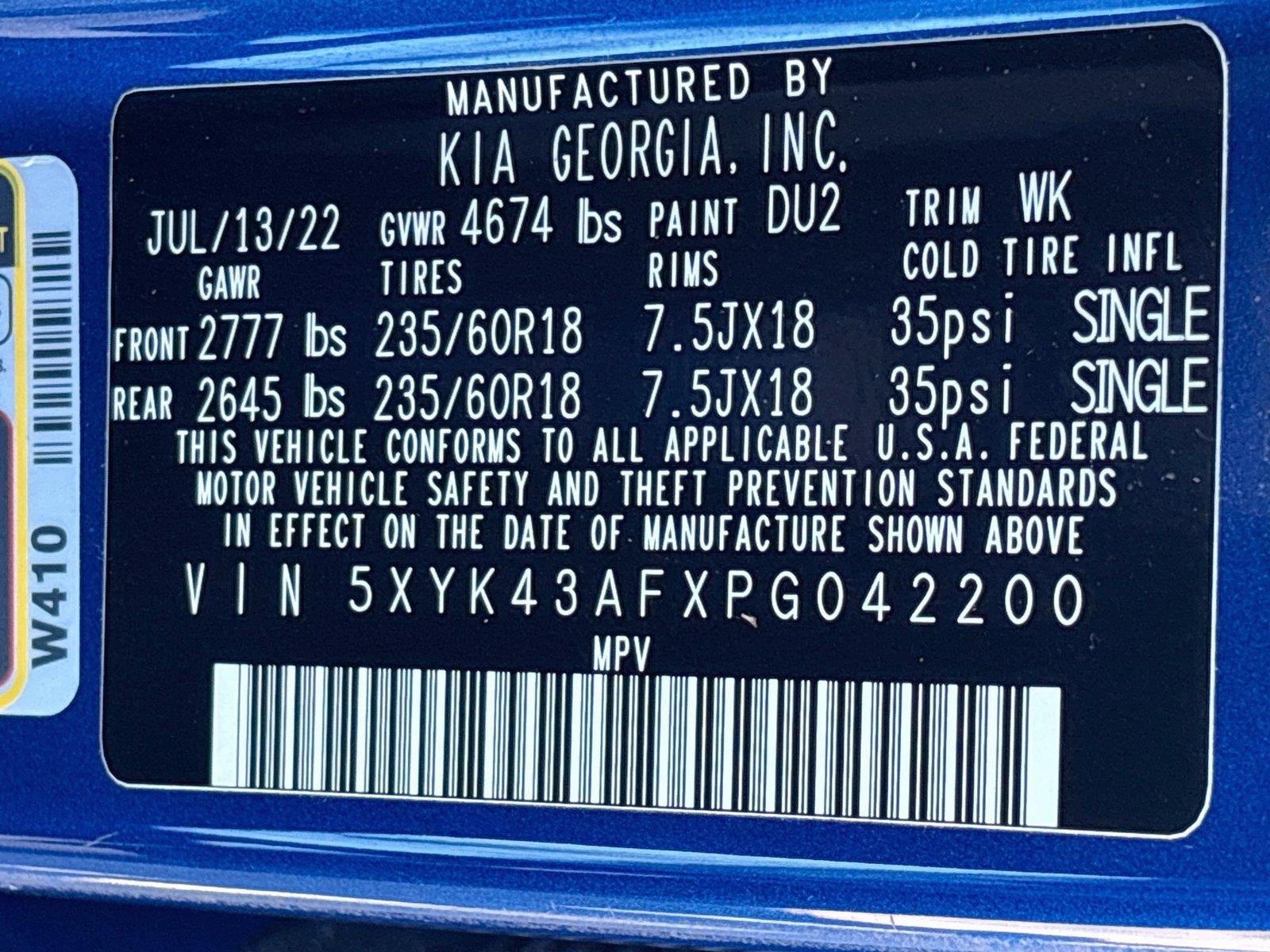 2023 Kia Sportage SX