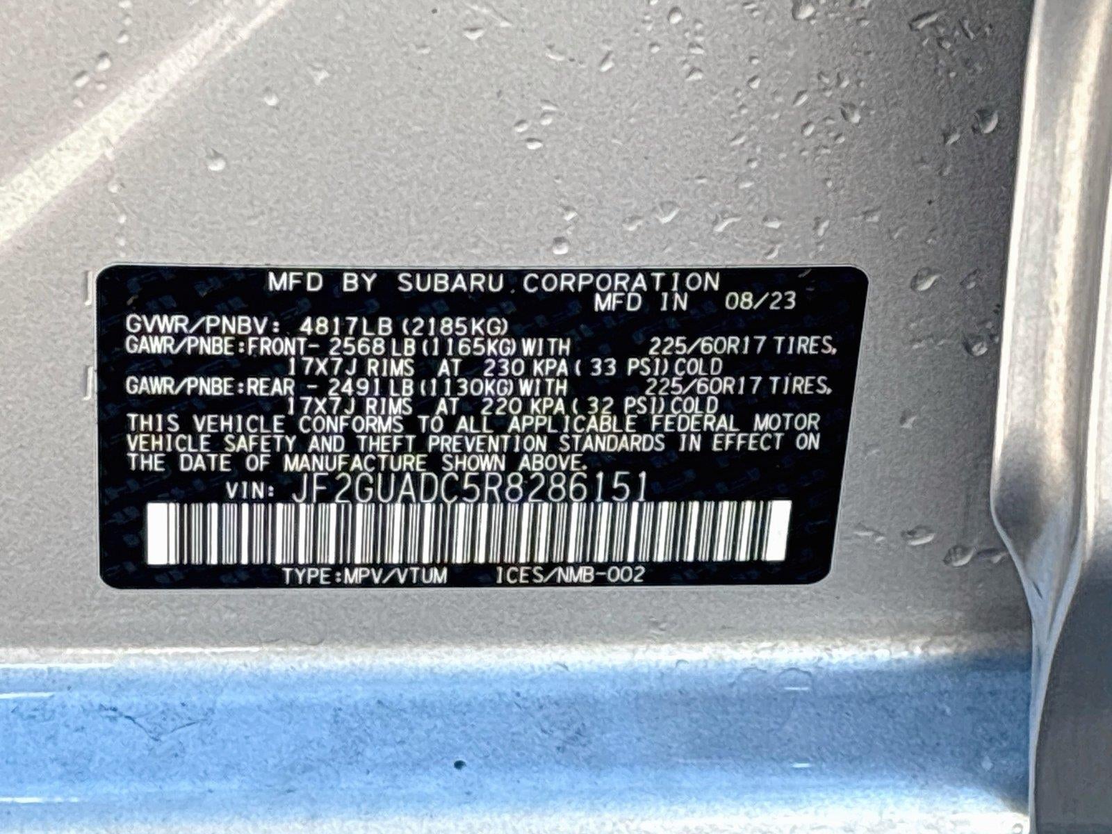 2024 Subaru Crosstrek Premium