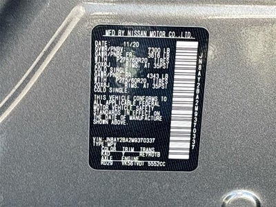 2021 Nissan Armada SL