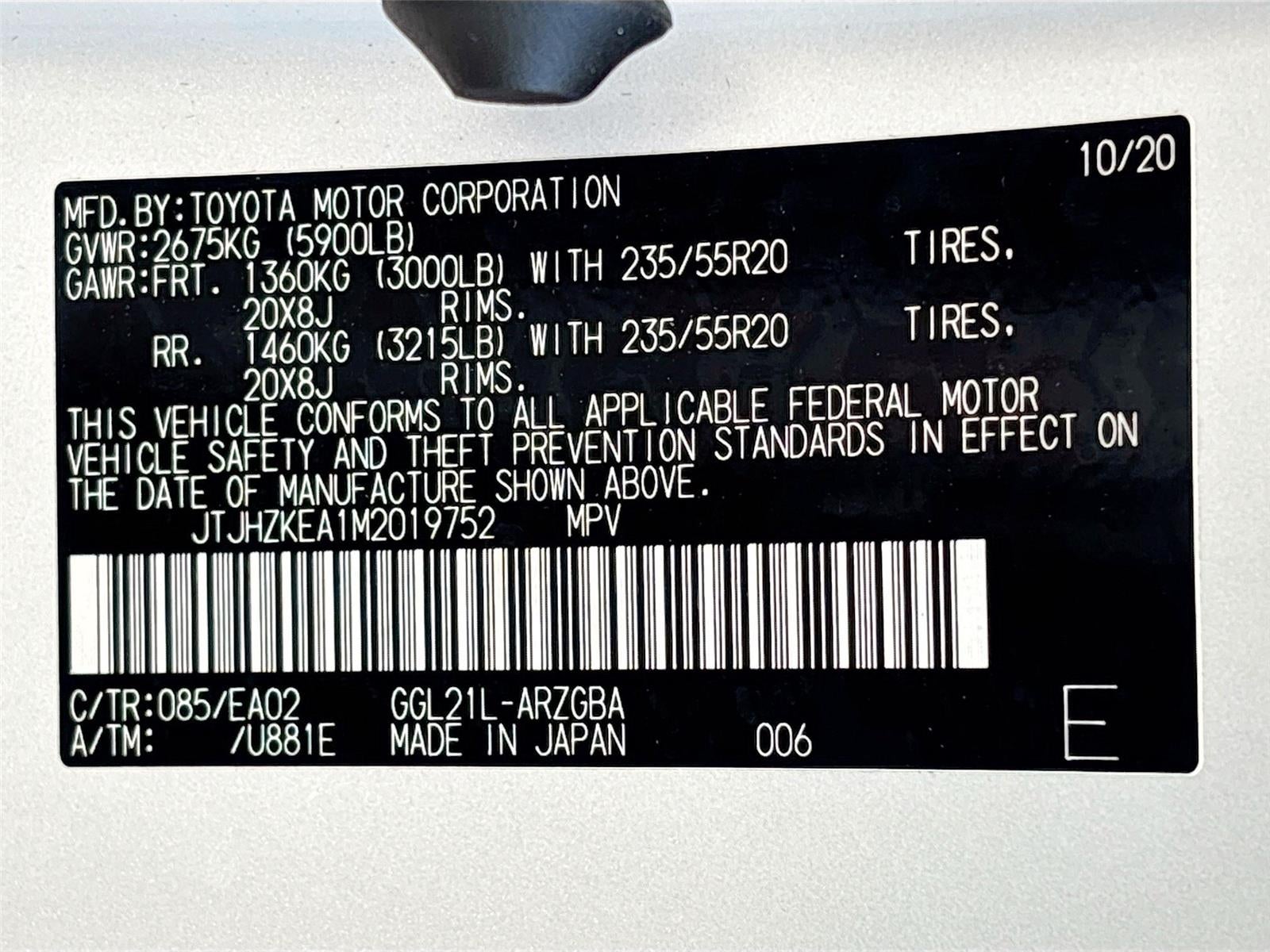 2021 Lexus RX RX 350L