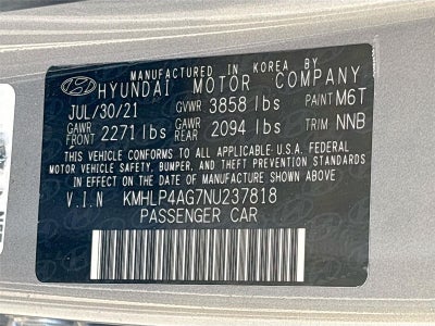 2022 Hyundai ELANTRA Limited