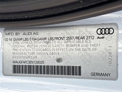2014 Audi A6 2.0T Premium Plus