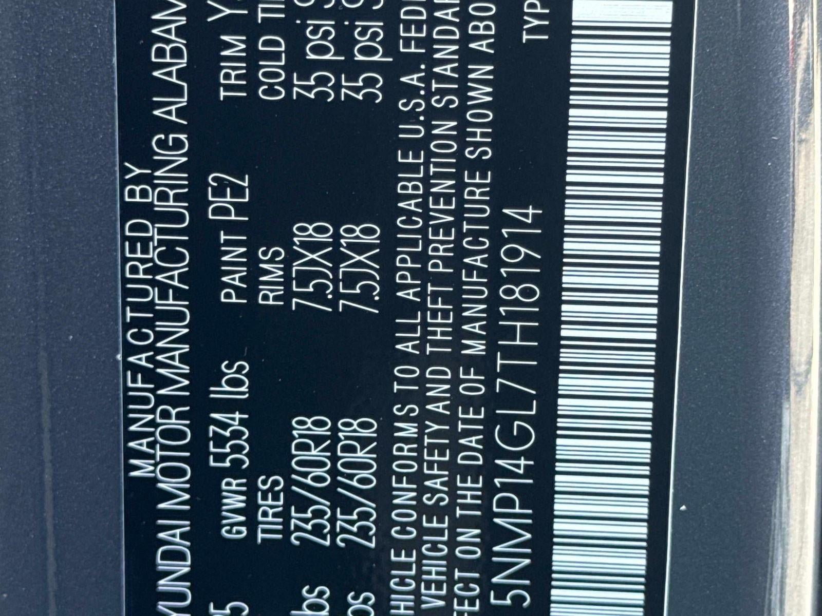 2026 Hyundai SANTA FE SE FWD