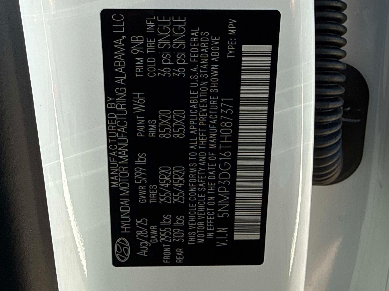 2026 Hyundai SANTA FE HYBRID Limited