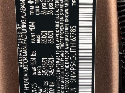 2026 Hyundai SANTA FE Calligraphy FWD