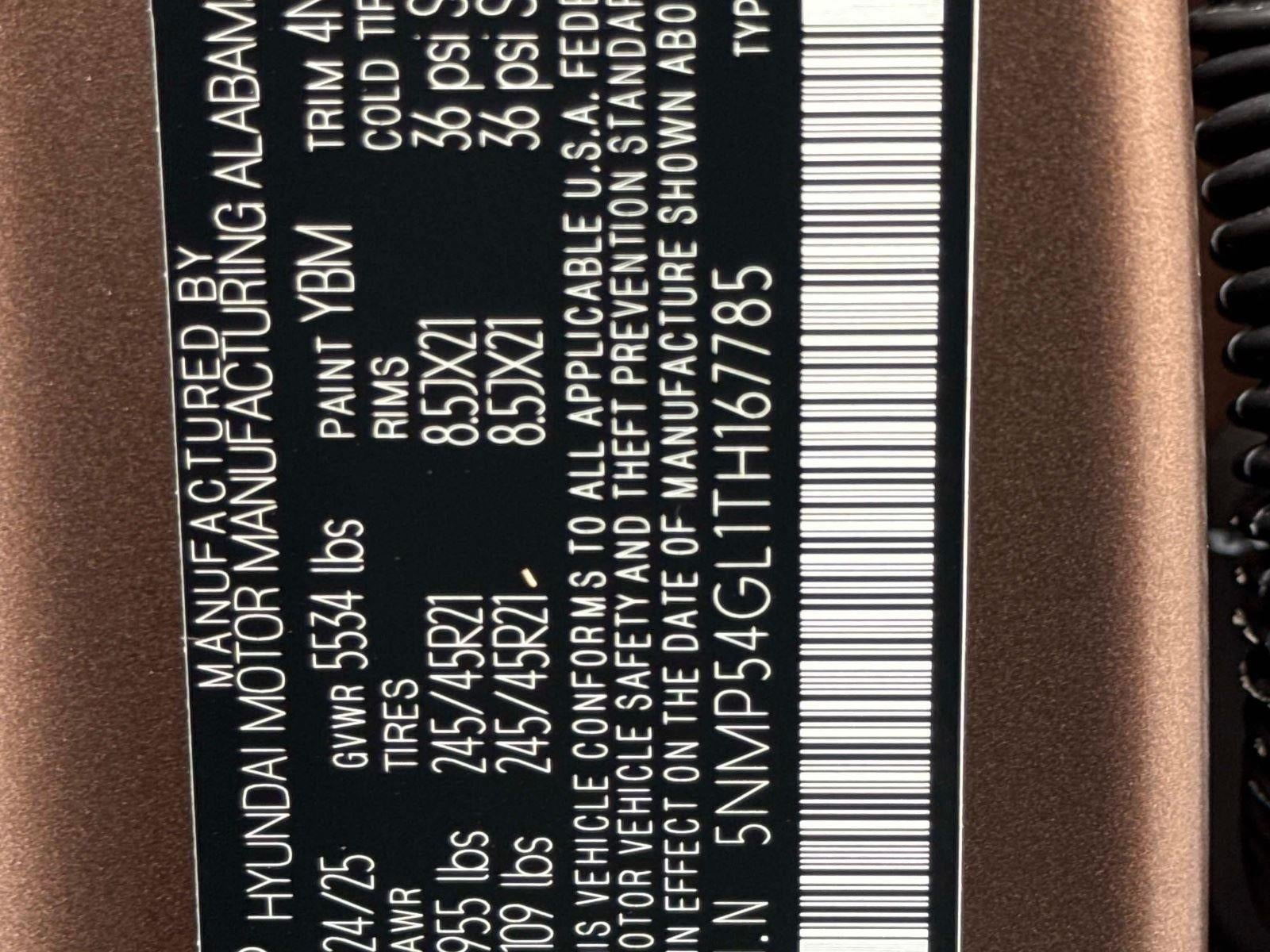 2026 Hyundai SANTA FE Calligraphy FWD