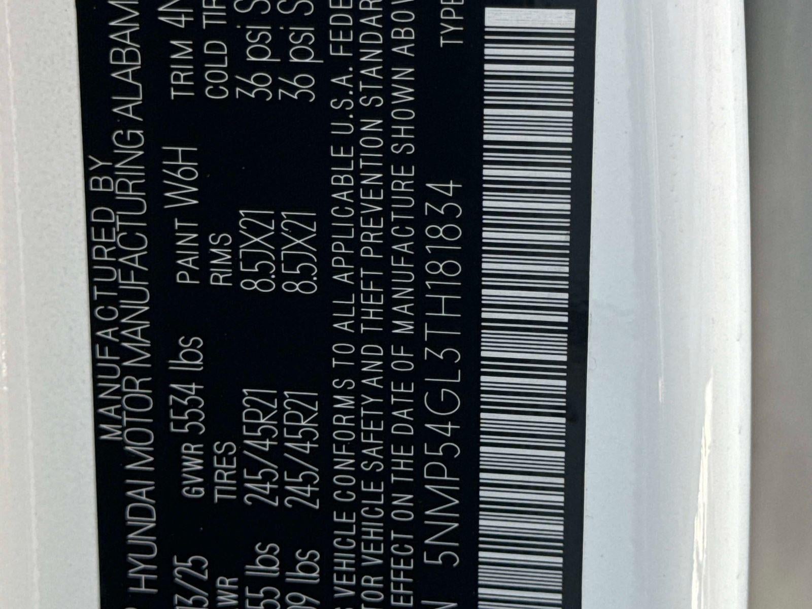 2026 Hyundai SANTA FE Calligraphy FWD