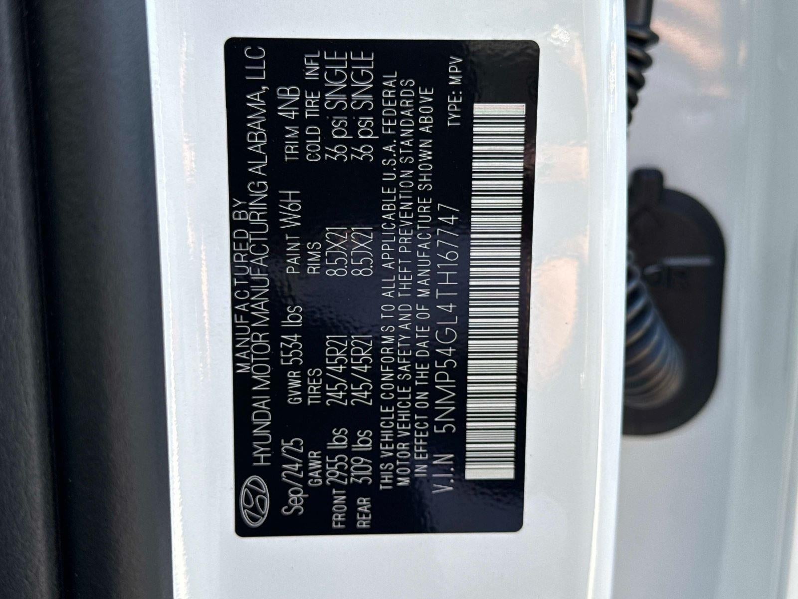 2026 Hyundai SANTA FE Calligraphy FWD