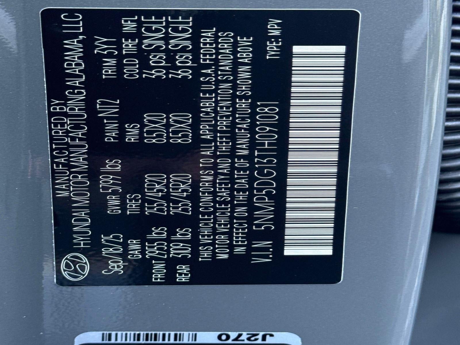 2026 Hyundai SANTA FE HYBRID Calligraphy