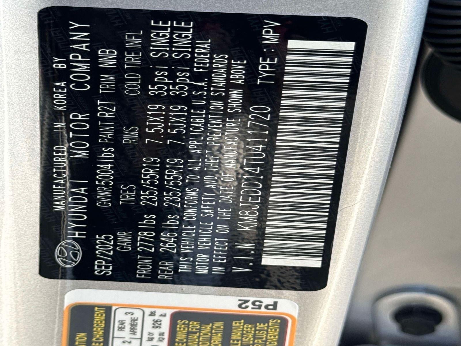 2026 Hyundai TUCSON HYBRID Limited