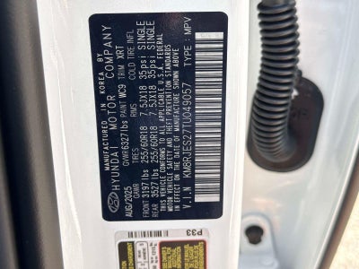 2026 Hyundai PALISADE XRT Pro