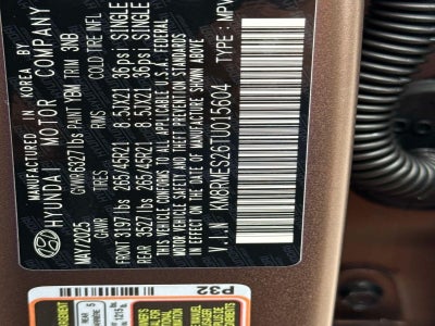 2026 Hyundai PALISADE Calligraphy AWD