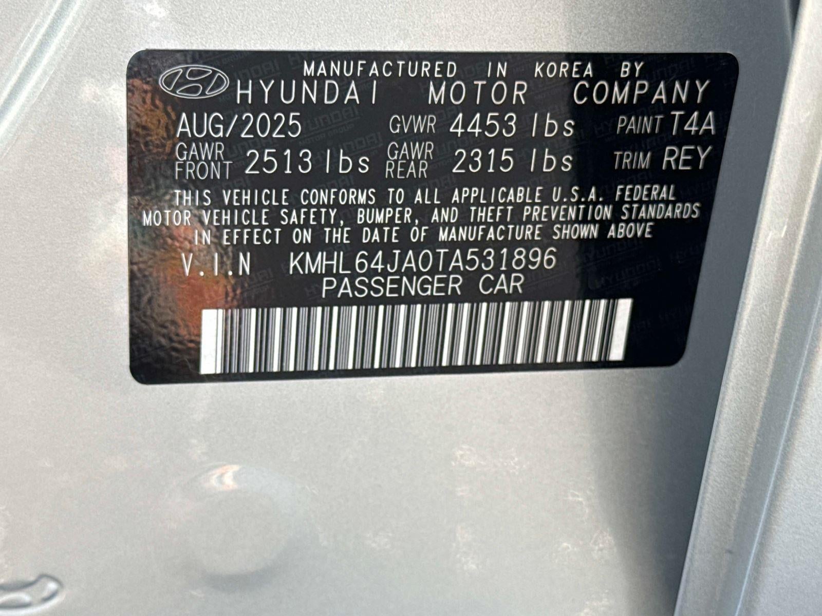 2026 Hyundai SONATA SEL Sport