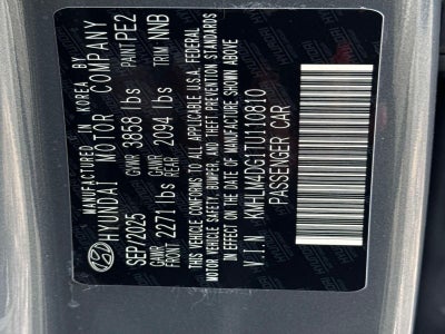 2026 Hyundai ELANTRA SEL Sport