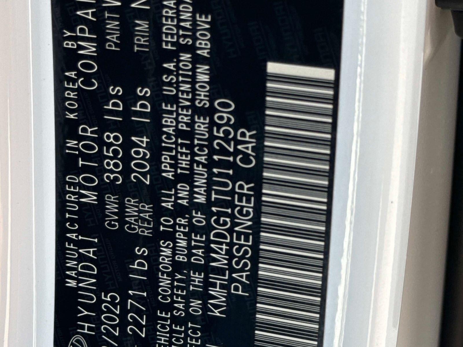 2026 Hyundai ELANTRA SEL Sport