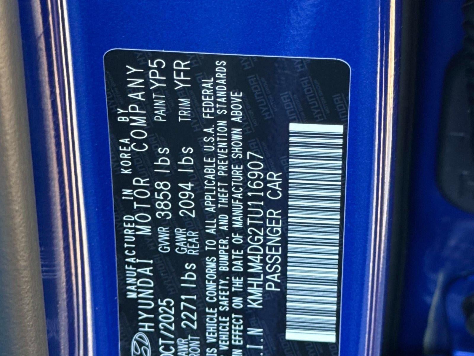 2026 Hyundai ELANTRA SEL Sport