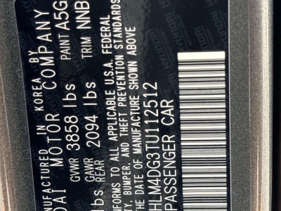 2026 Hyundai ELANTRA SEL Sport