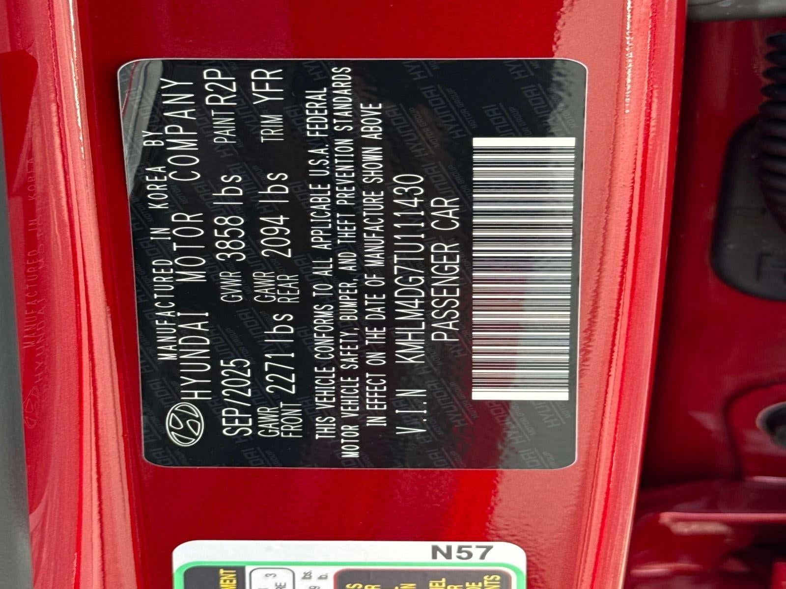 2026 Hyundai ELANTRA SEL Sport