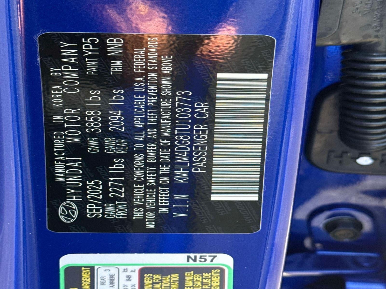 2026 Hyundai ELANTRA SEL Sport