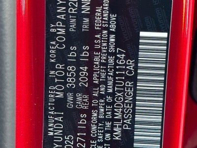 2026 Hyundai ELANTRA SEL Sport