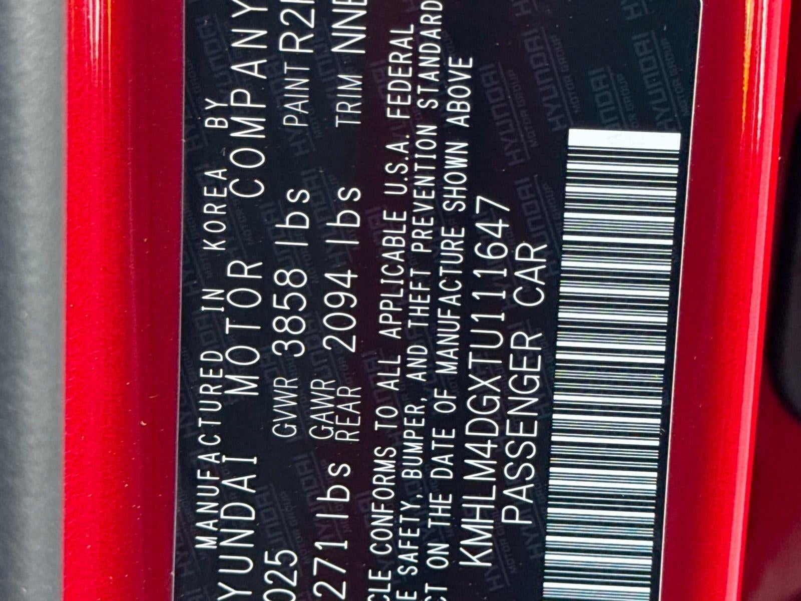 2026 Hyundai ELANTRA SEL Sport