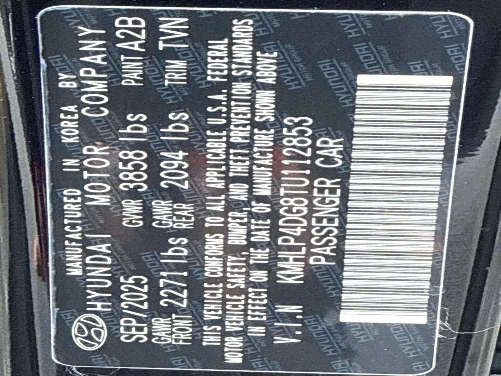 2026 Hyundai ELANTRA Limited