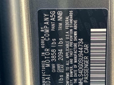 2025 Hyundai ELANTRA SEL Convenience