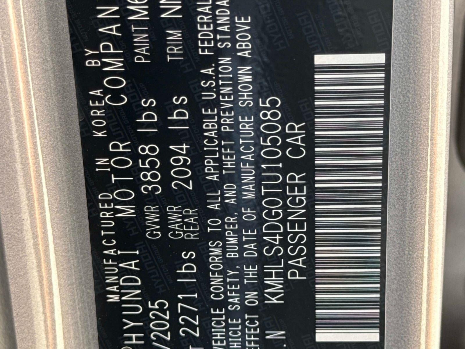 2026 Hyundai ELANTRA SEL Sport Premium